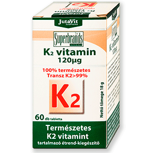 K2-Vitamin 120mcg - JutaVit - 60db